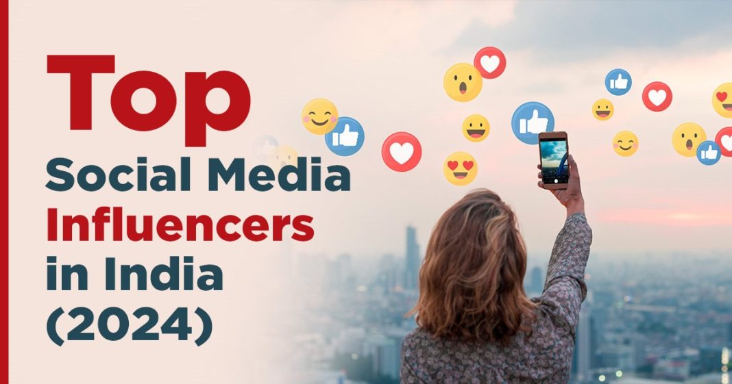 top social media influencers in India 2024