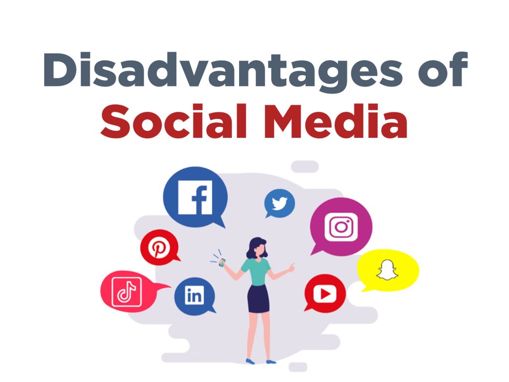 disadvantages of social media